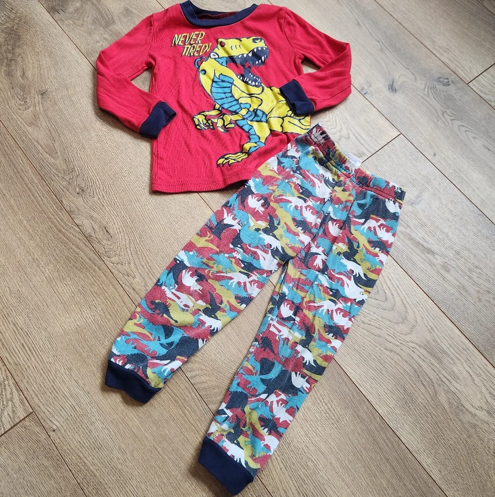Boys 2t Dino Pjs